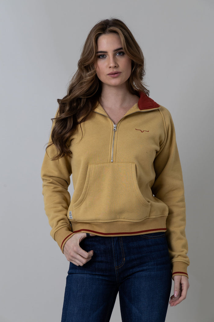 Kimes Ranch Pullover - Malta Cropped (Maize)