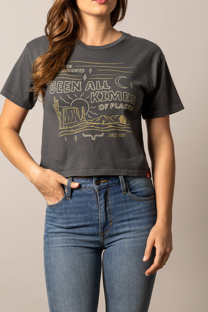 Kimes Ranch Tee - Places (Pepper)