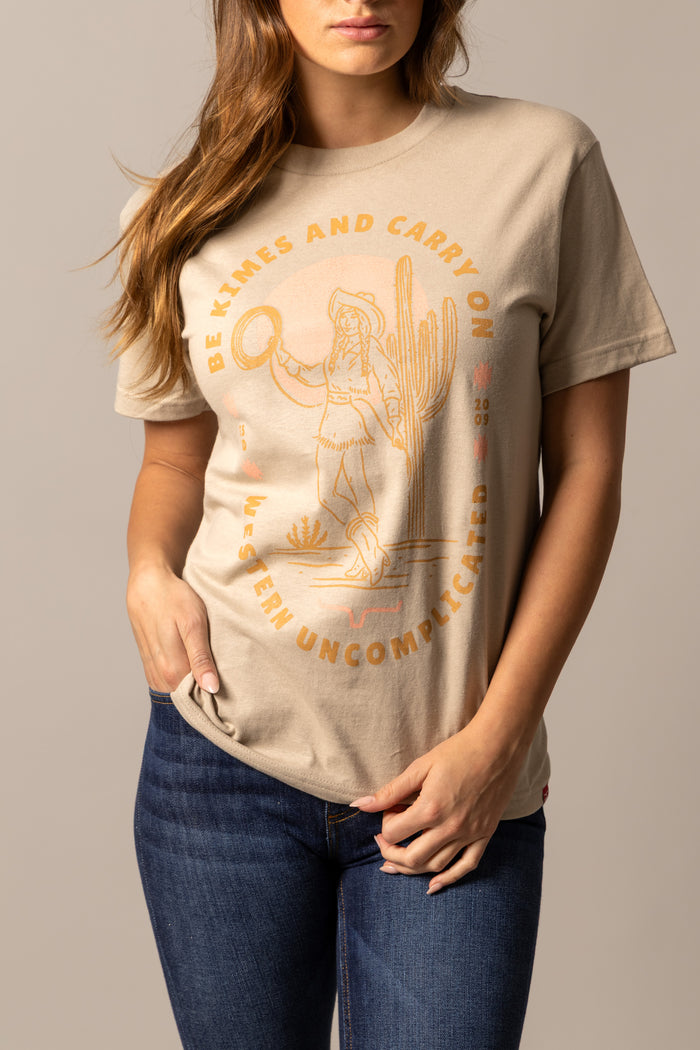 Kimes Ranch Tee - Be Kimes (Sand)