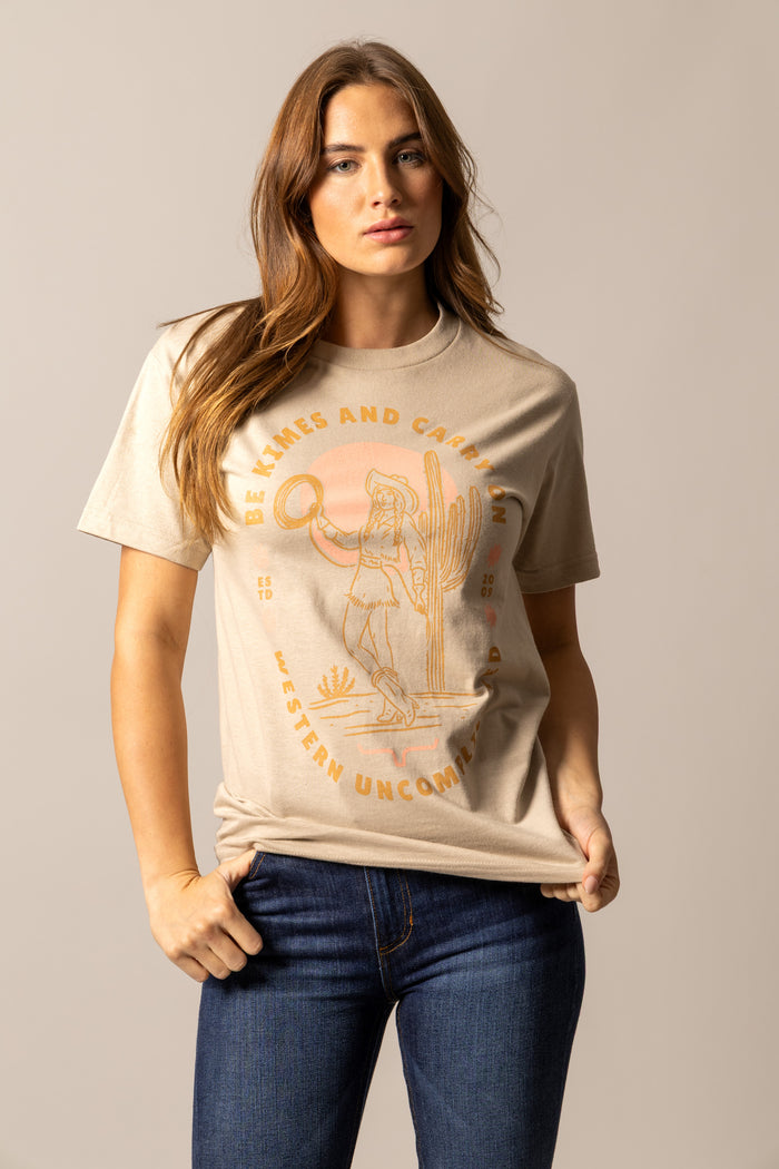 Kimes Ranch Tee - Be Kimes (Sand)