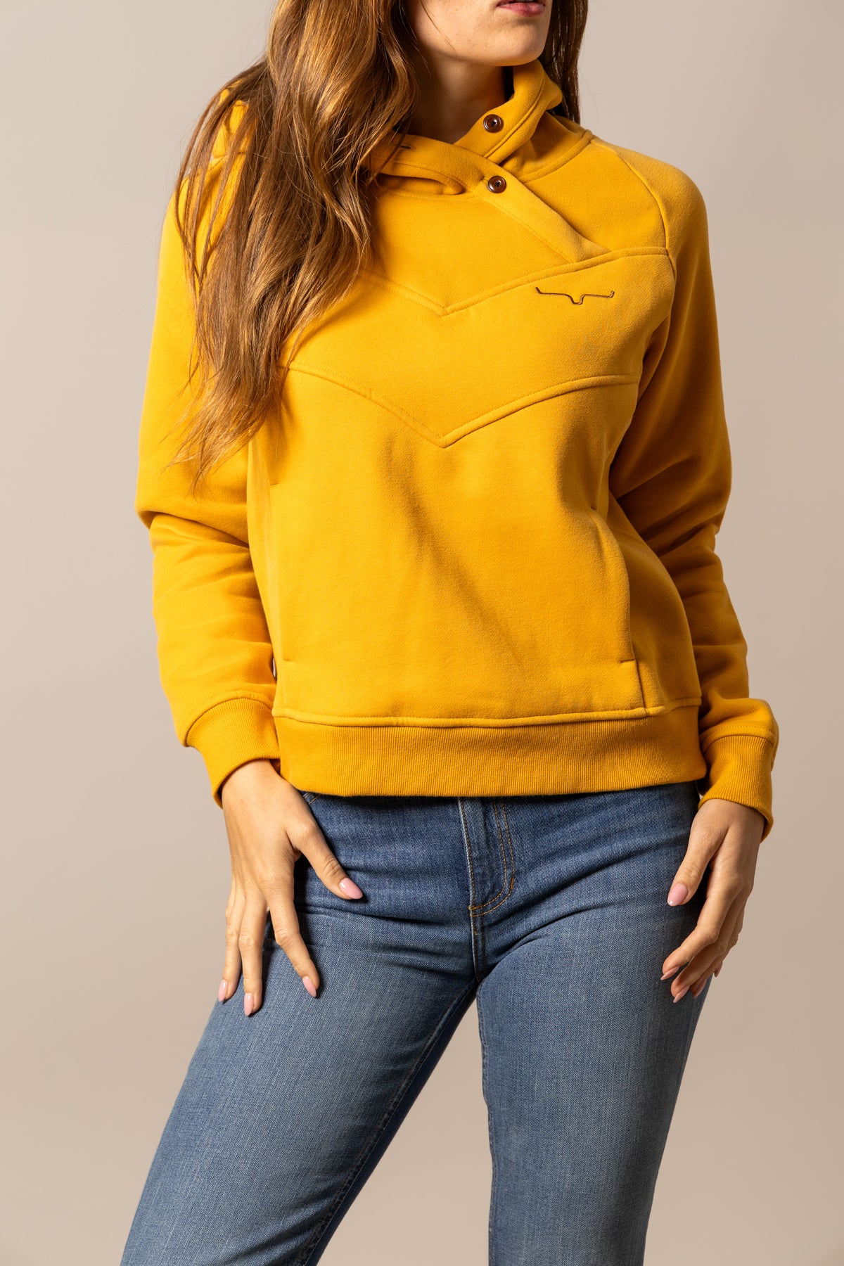Kimes Ranch Hoodie - Ella (Yellow Ochre)