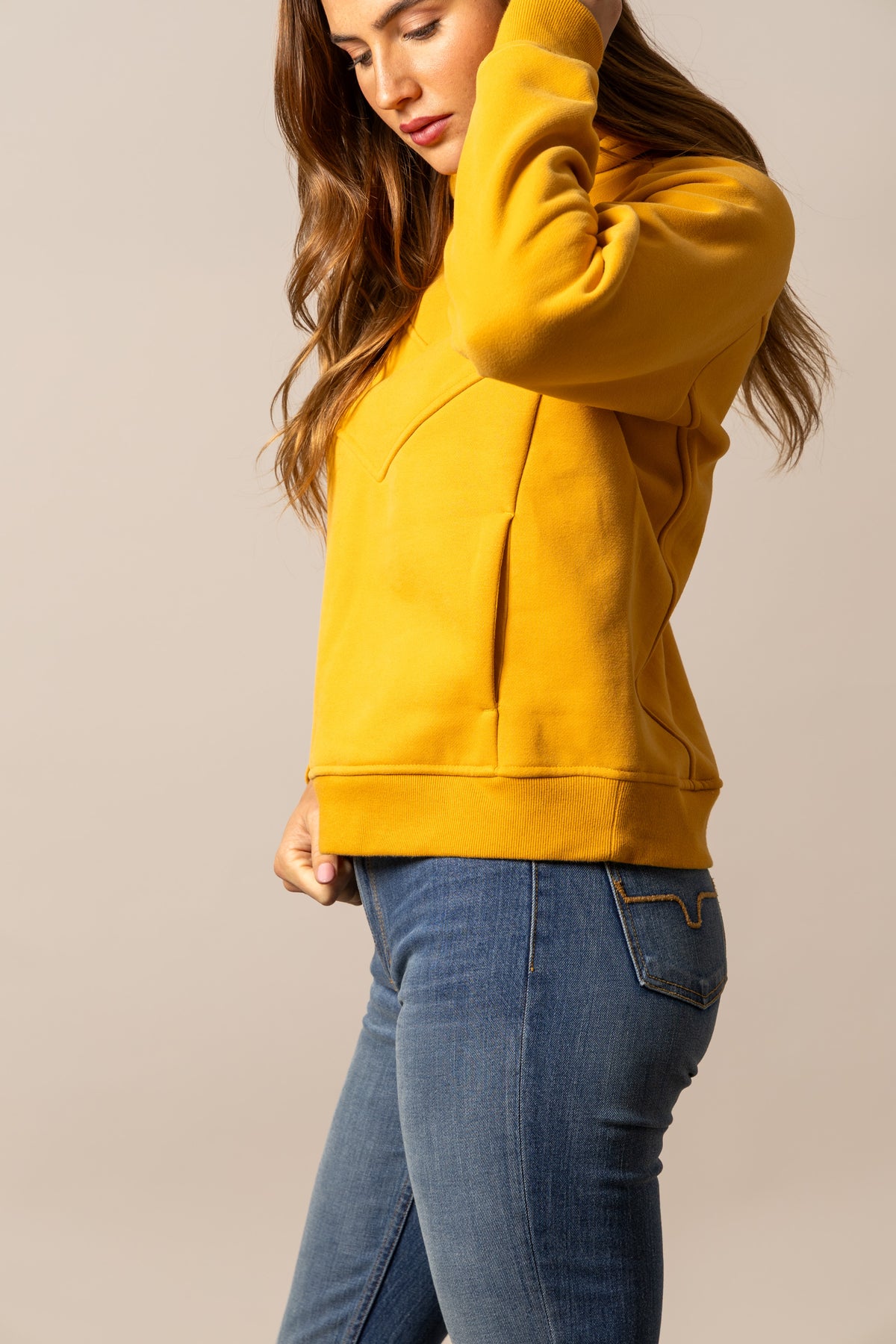 Kimes Ranch Hoodie - Ella (Yellow Ochre)
