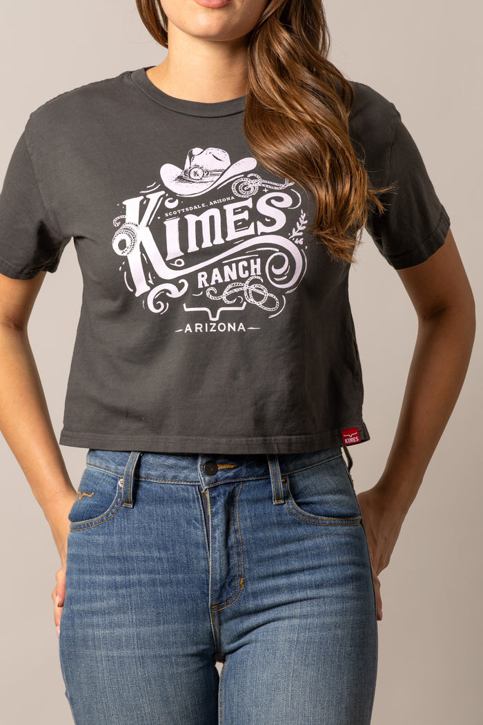 Kimes Ranch Tee - Invitation (Pepper)