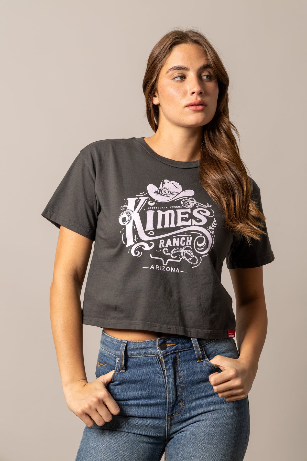 Kimes Ranch Tee - Invitation (Pepper)