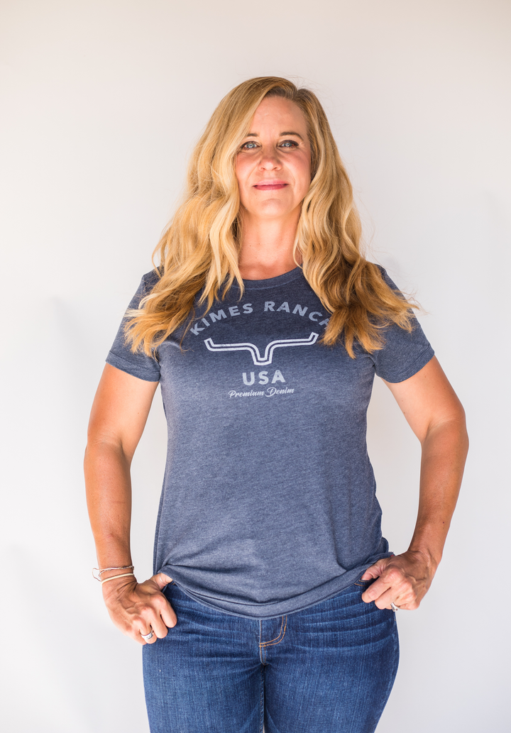 Kimes Ranch Tee Arch Vintage Navy