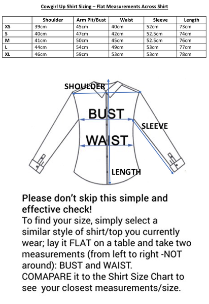 Cowgirl Up Long Sleeved Shirt (CG00605)