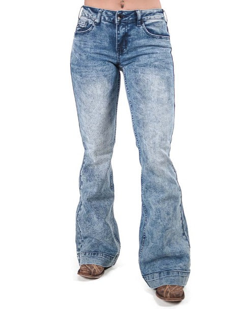 Cowgirl Tuff Jeans - High Tide