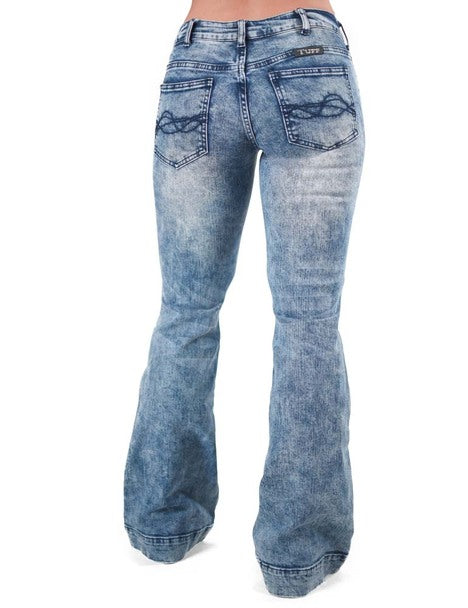 Cowgirl Tuff Jeans - High Tide