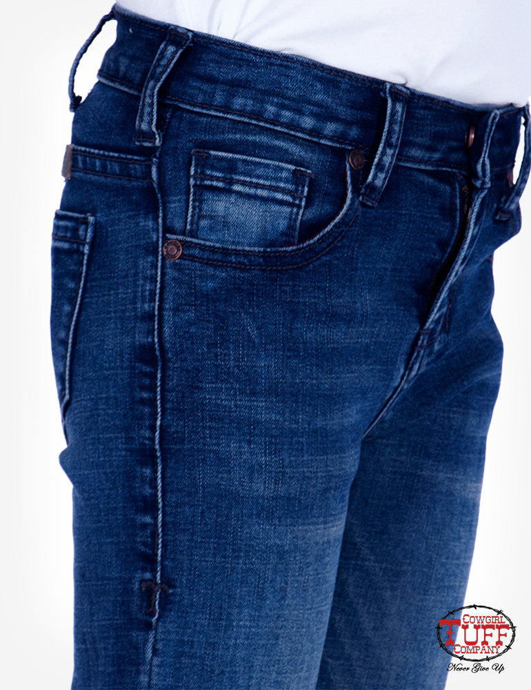Girl's Cowgirl Tuff Jeans - Ride Fast Trouser