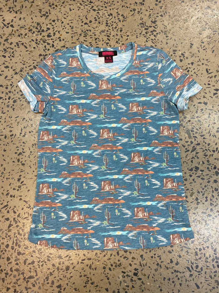 Panhandle Short Sleeved Cropped Tee (RRWT21R0Y4)