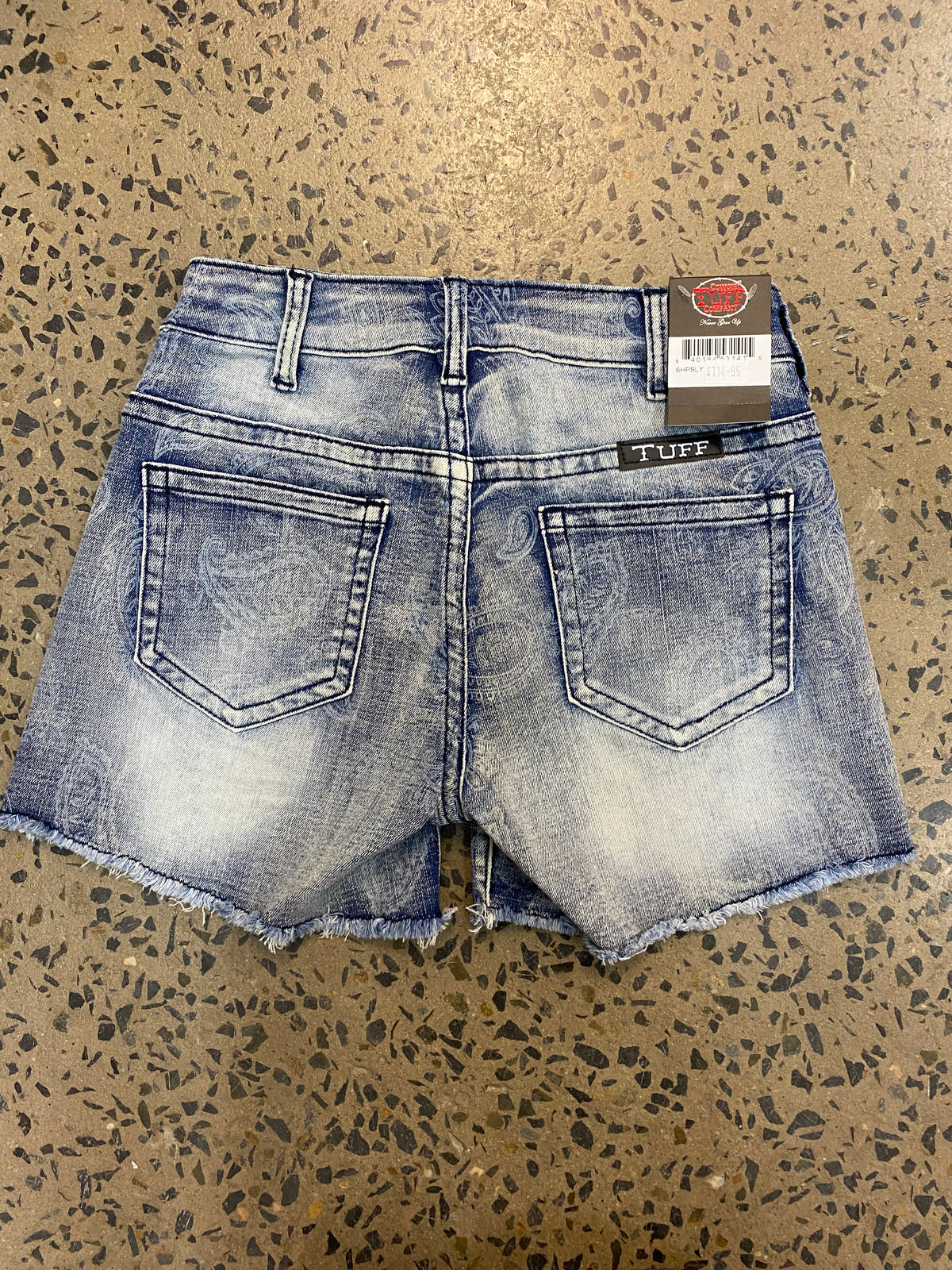 Cowgirl Tuff Shorts - Paisley Shorts