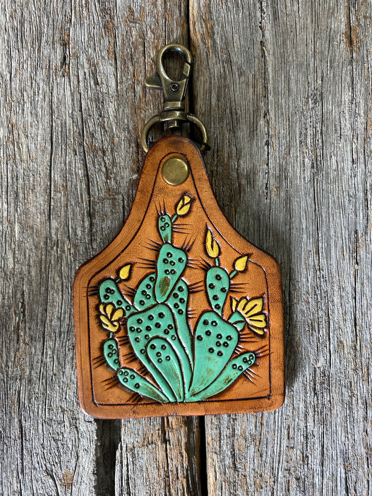 Leather Key Ring - Arizona