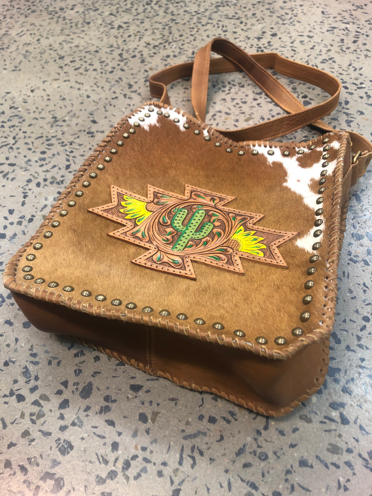 Chloe  - Cowhide Crossbody