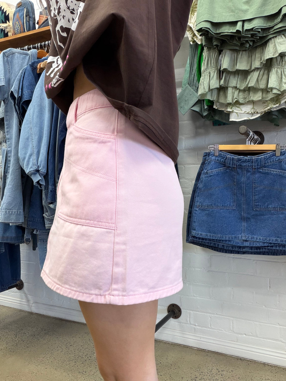 Becca Mini Skirt - Pink