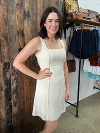 Dahlia Dress - Sand