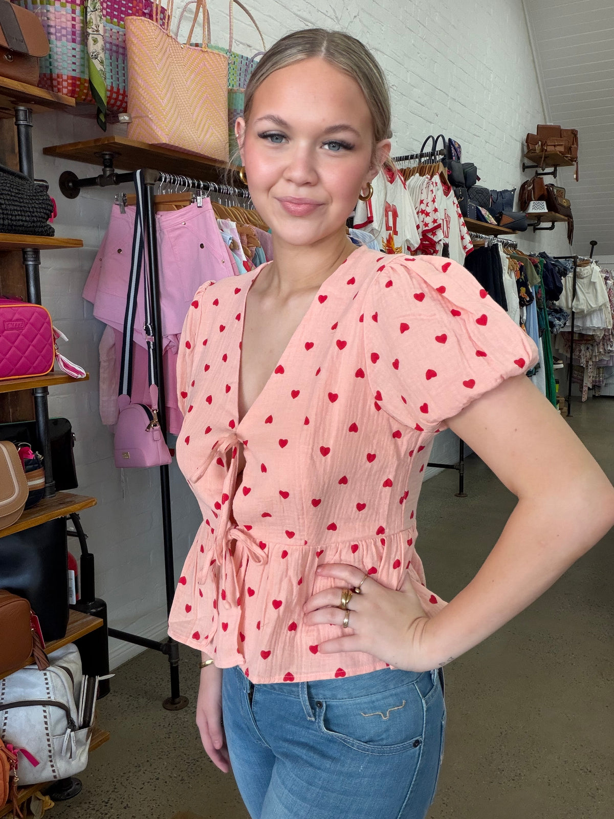 Rachael Top - Peach