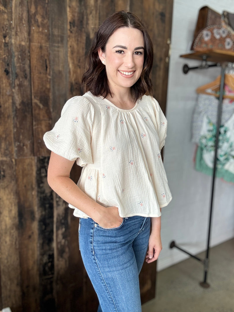 Florence Top - Beige