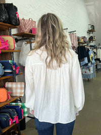 Angie Top - Black and White