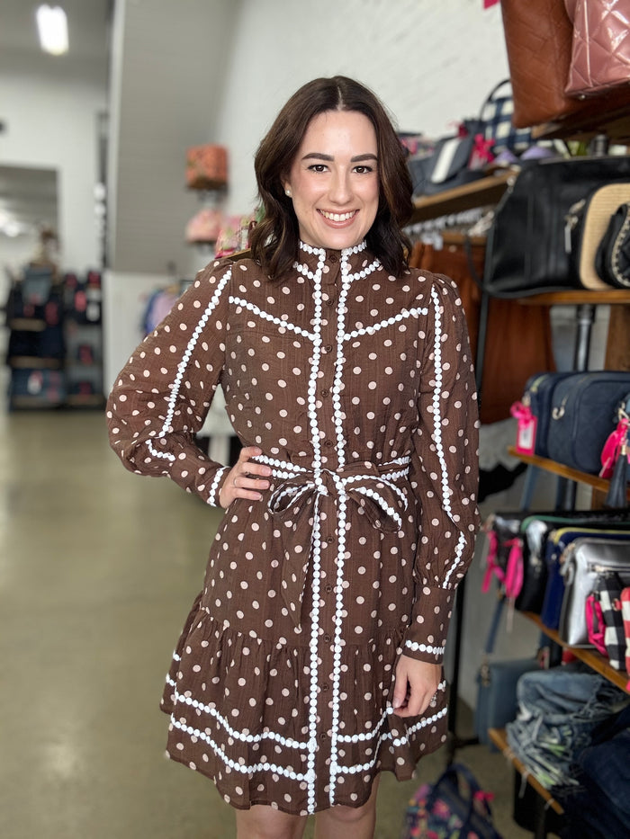 Bianca Mini Dress - Dots