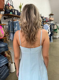 Remmington Dress - Sky Blue