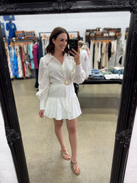 Mildread Dress - White