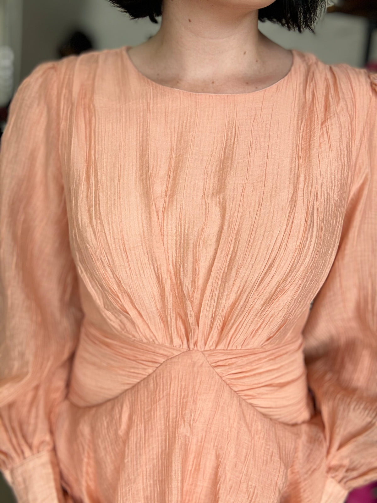 Nora Dress - Peach