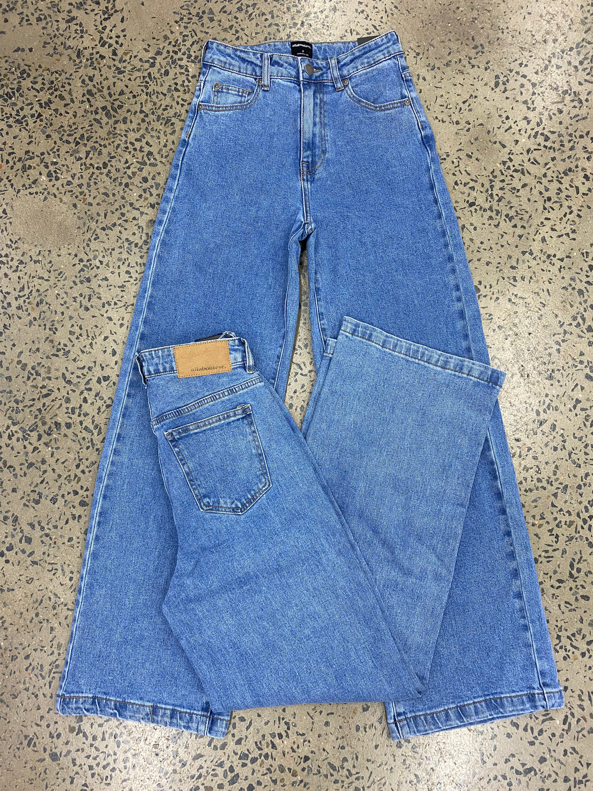 AAE - Jacqui Wide Leg Light Blue