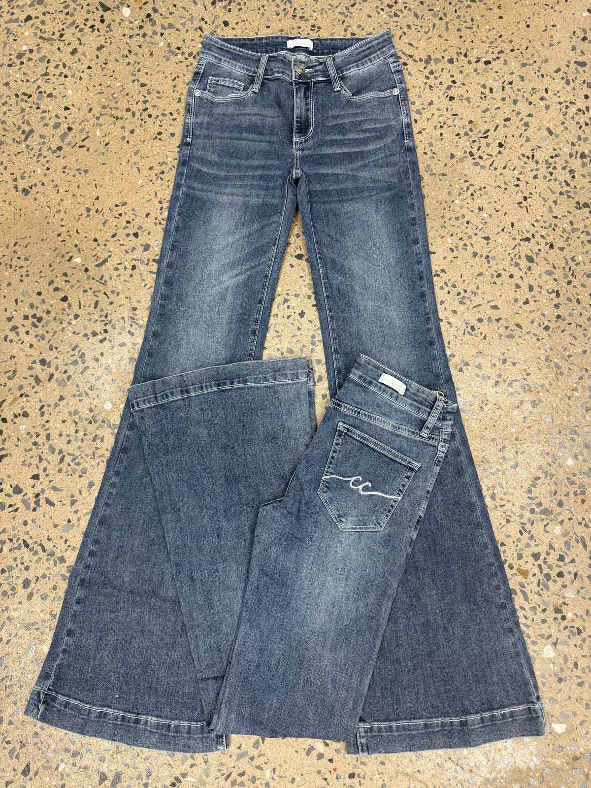 CC Western Jeans - Carissa Classic Mid Wash Trouser