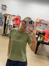 AAE Washed Tee - Khaki