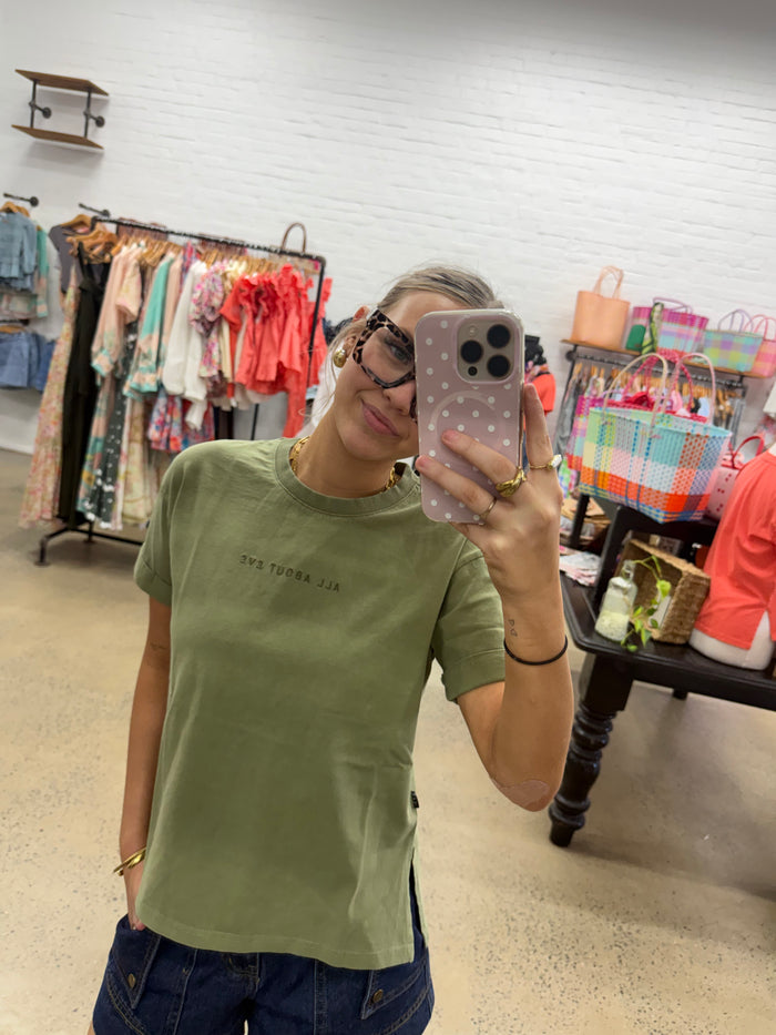 AAE Washed Tee - Khaki