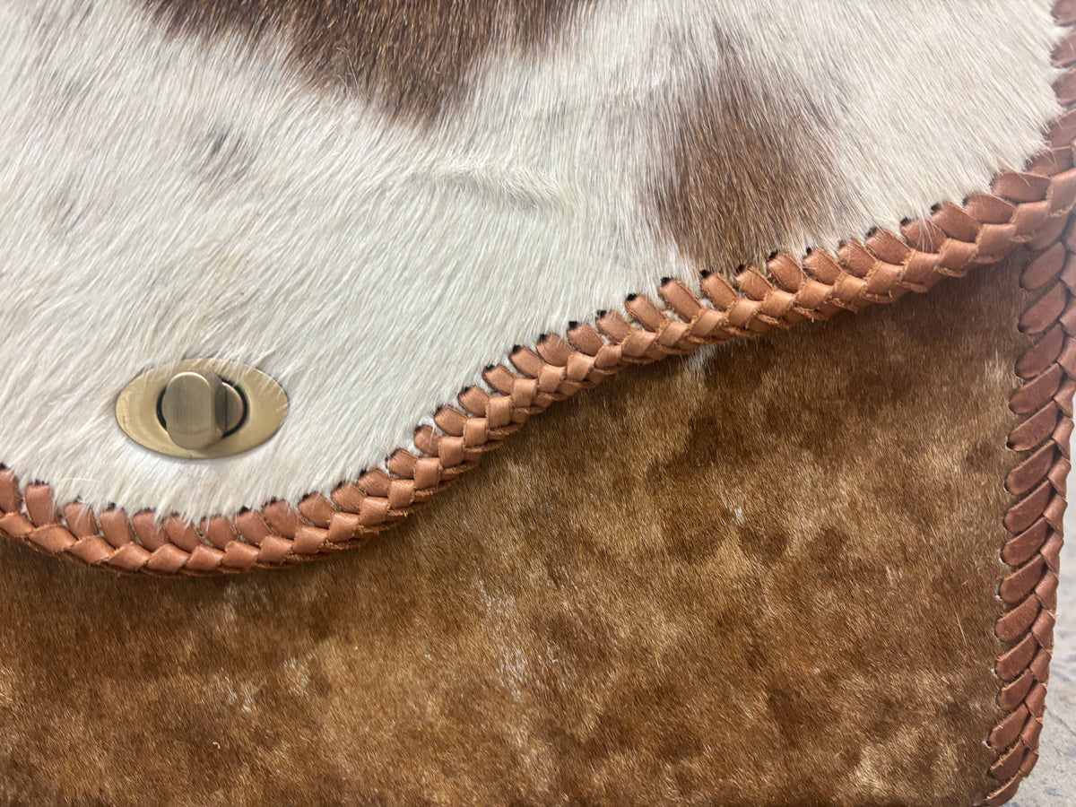 Celine - Brown Cowhide Briefcase