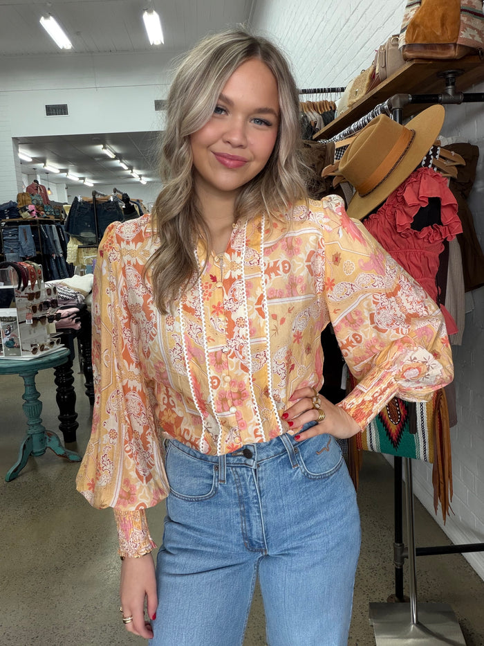 Lena Top - Marigold