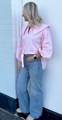 LJC Birdie Top - Pale Pink
