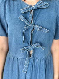 Sophia Mini Dress - Denim