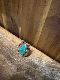 Wild Rag Slide - Horse Shoe Turquoise