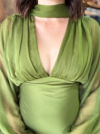 Gianni Dress - Olive Green