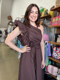 Cecilia Maxi Dress - Chocolate