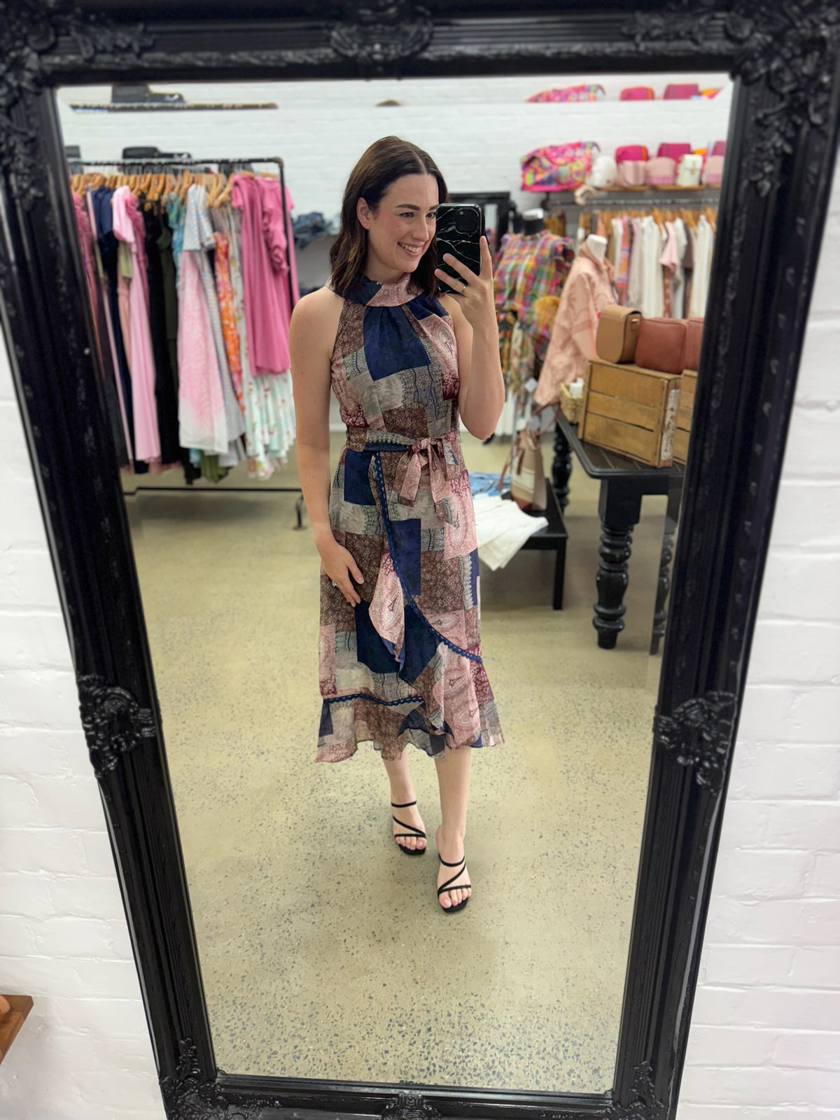 Iris Dress- Floral Print