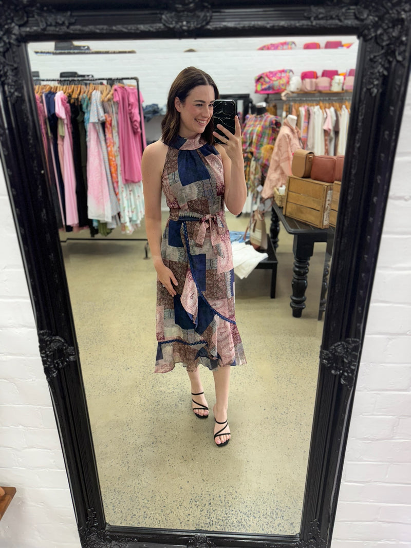 Iris Dress- Floral Print