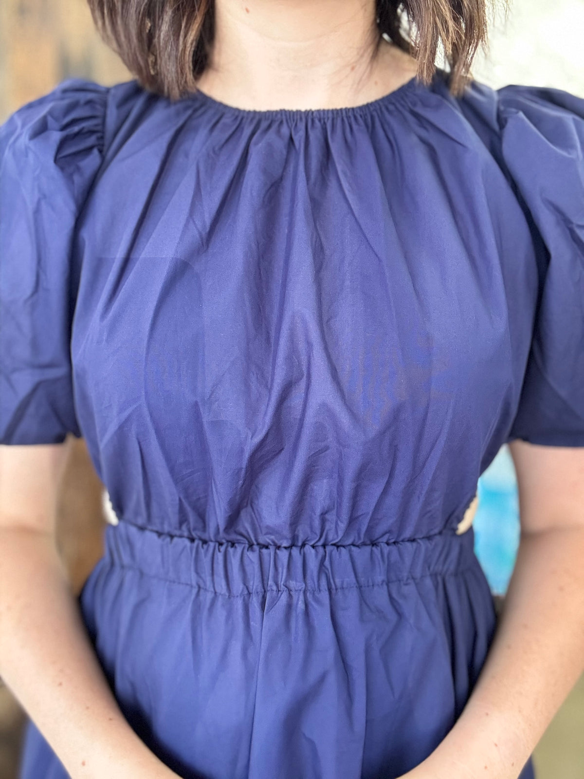 Ruth Dress - Navy