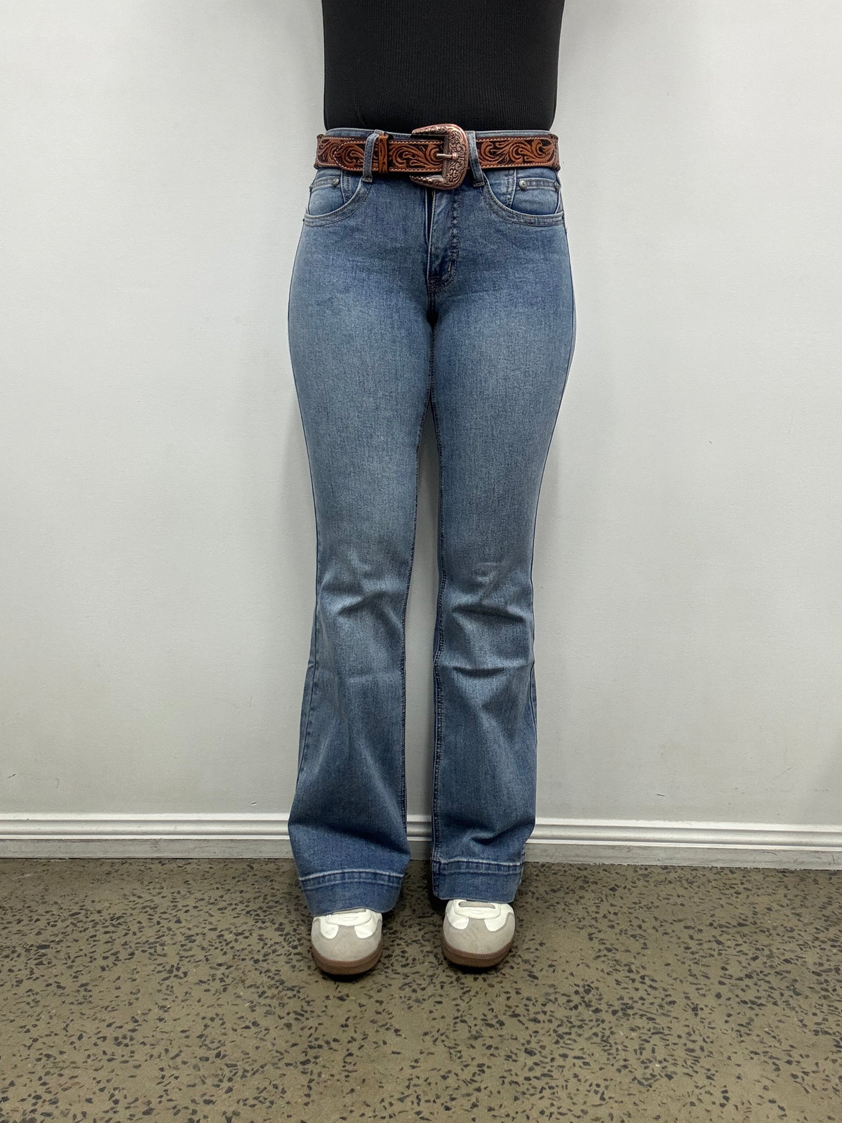 Rock & Roll Cowgirl Jeans -  BW5MD09089 - Vintage Mid Rise Trouser