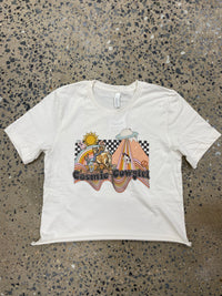 Cosmic Cowgirl Tee - Vintage White