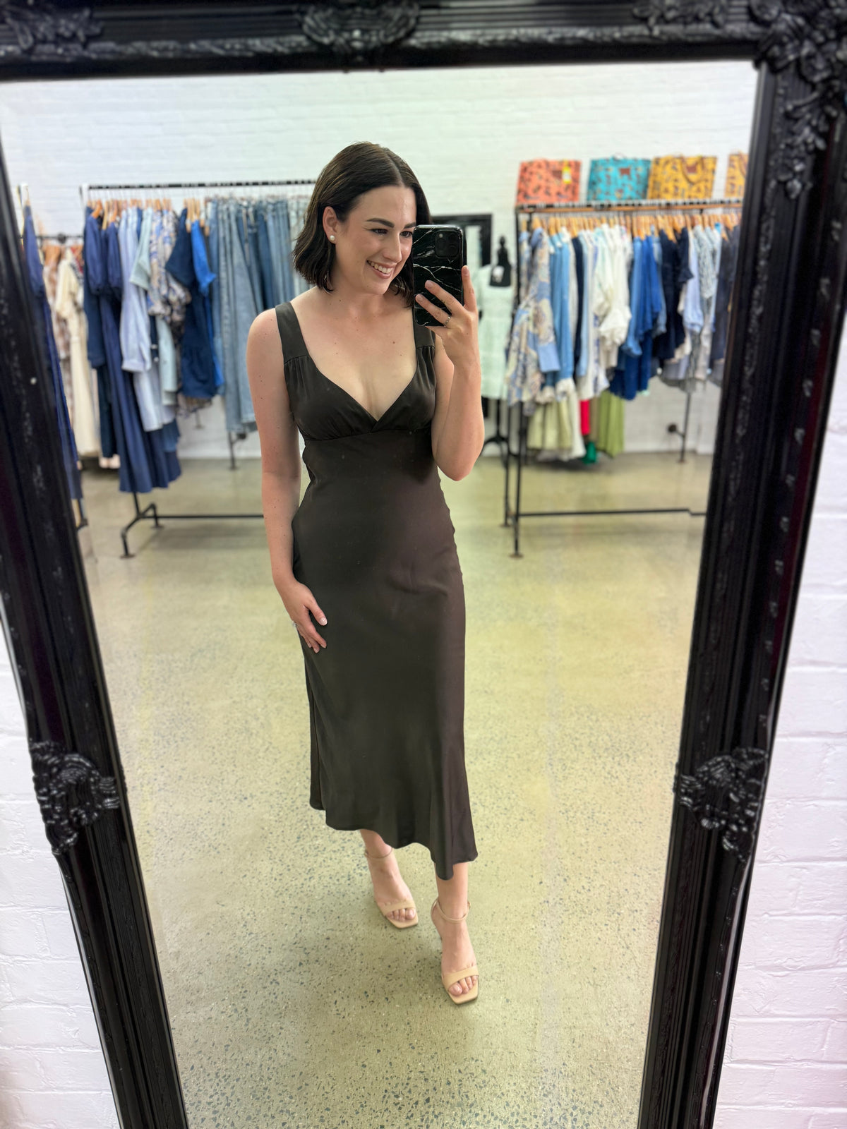 Aire Dress - Chocolate