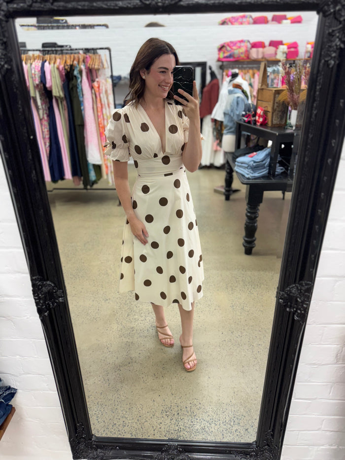Callie Dress - Polka Dot