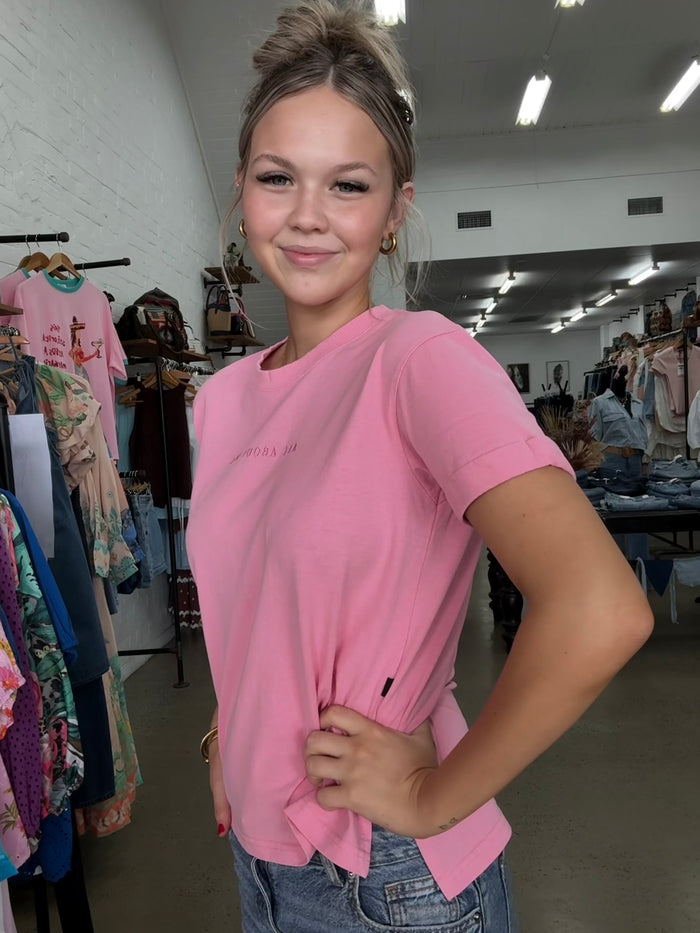 AAE Washed Tee - Carnation Pink