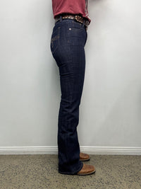Rock & Roll Cowgirl Jeans - BW4HD09750 - Boot Stitch Embroidered High Rise Bootcut
