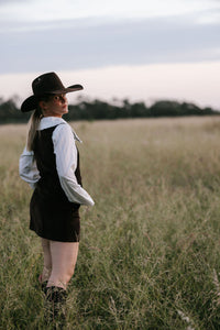 Parker Cord Dress - Brown