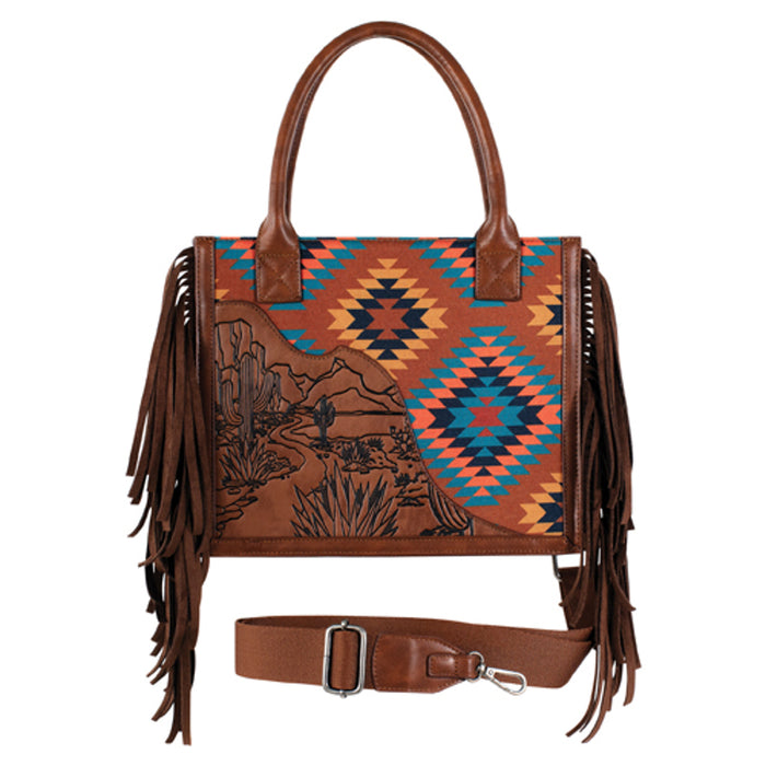 Red Dirt Hat Co Mini Tote - Desert Scene