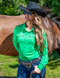 Cowgirl Tuff Arena Shirt - 100518