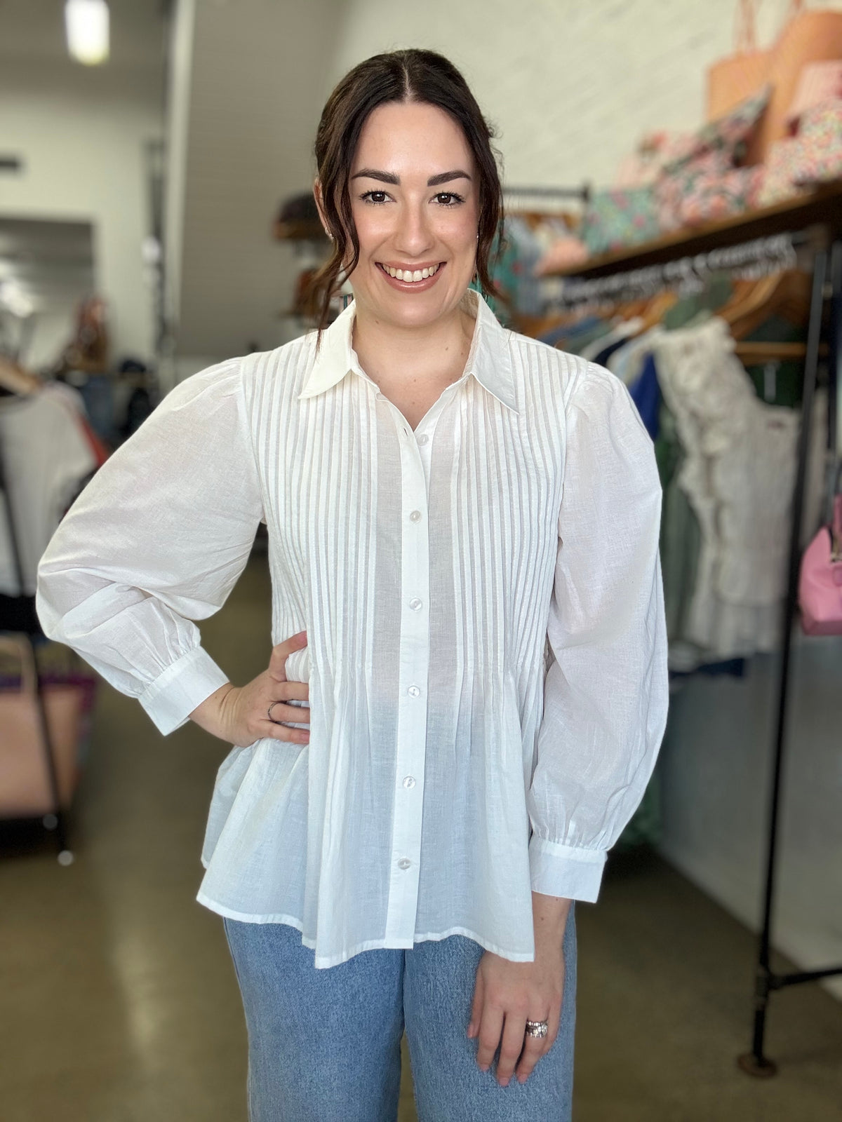 Julie Top - White